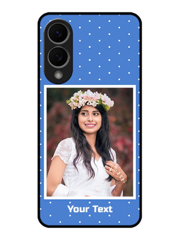 Custom Samsung Galaxy S25 Edge 5G Custom Metal Phone Case - Polka Dots Design