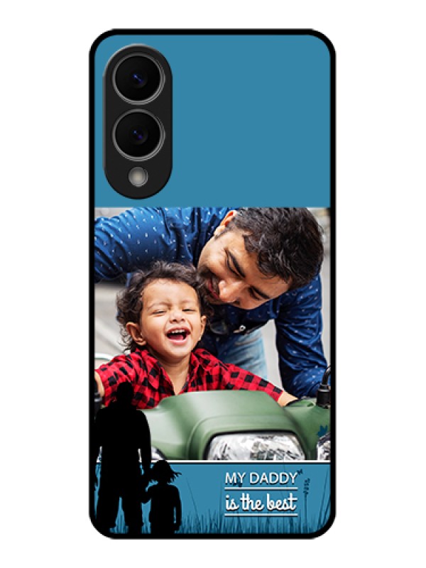Custom Samsung Galaxy S25 Edge 5G Custom Metal Phone Case - Best Dad Design
