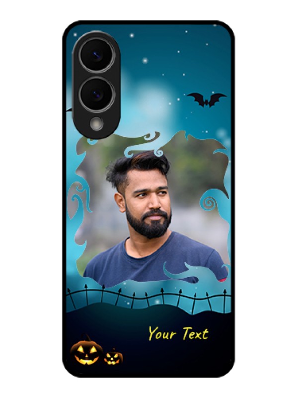 Custom Samsung Galaxy S25 Edge 5G Custom Metal Phone Case - Halloween Frame Design
