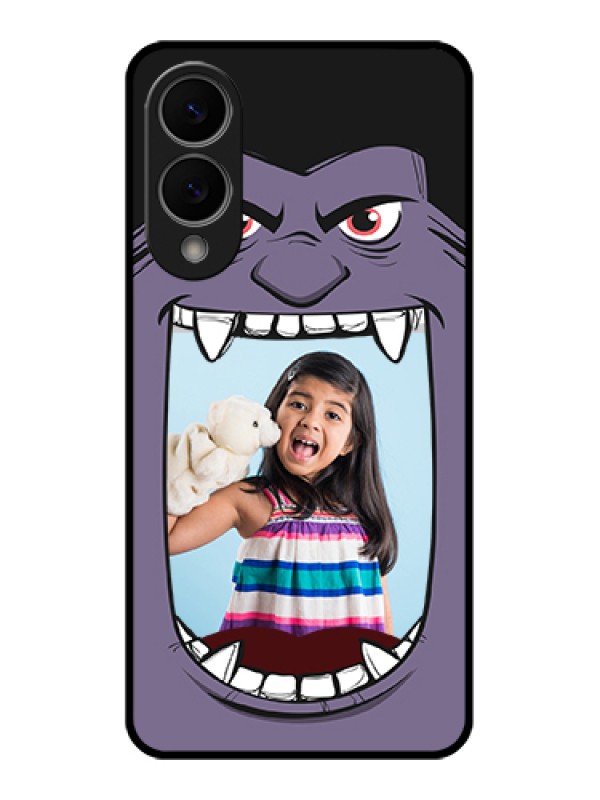 Custom Samsung Galaxy S25 Edge 5G Custom Metal Phone Case - Angry Monster Design