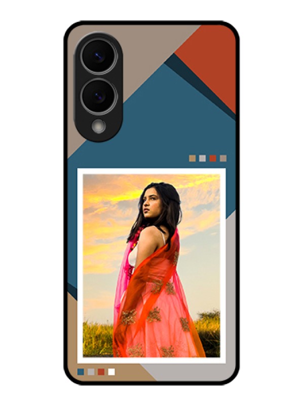 Custom Samsung Galaxy S25 Edge 5G Custom Metal Phone Case - Retro Color Pallet Design
