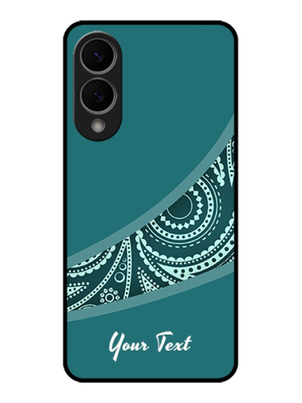 Custom Samsung Galaxy S25 Edge 5G Custom Metal Phone Case - Semi Visible Floral Design