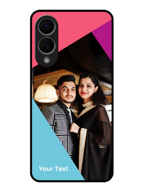 Custom Samsung Galaxy S25 Edge 5G Custom Metal Phone Case - Stacked Triple Colour Design