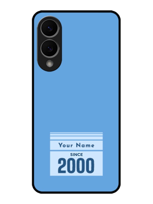Custom Samsung Galaxy S25 Edge 5G Custom Metal Phone Case - Custom Year Of Birth Design