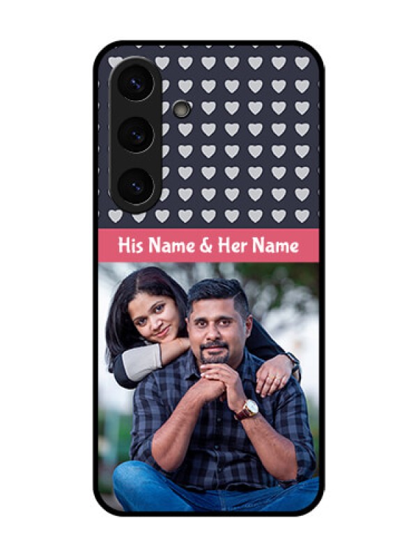 Custom Galaxy S25 Plus 5G Custom Metal Phone Case - Love Symbols Design