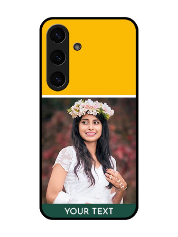 Custom Galaxy S25 Plus 5G Custom Metal Phone Case - Love You Design