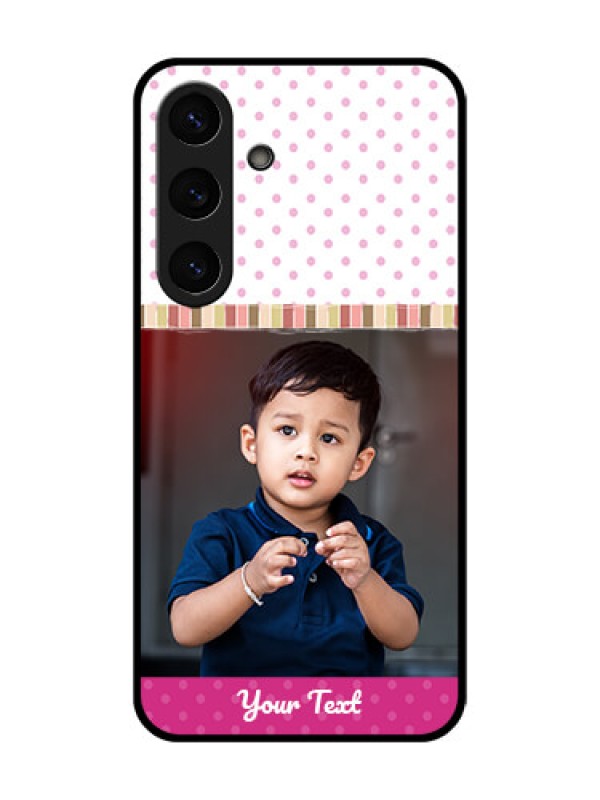 Custom Galaxy S25 Plus 5G Custom Metal Phone Case - Cute Girls Cover Design