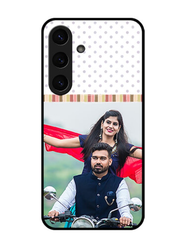 Custom Galaxy S25 Plus 5G Custom Metal Phone Case - Cute Family Design