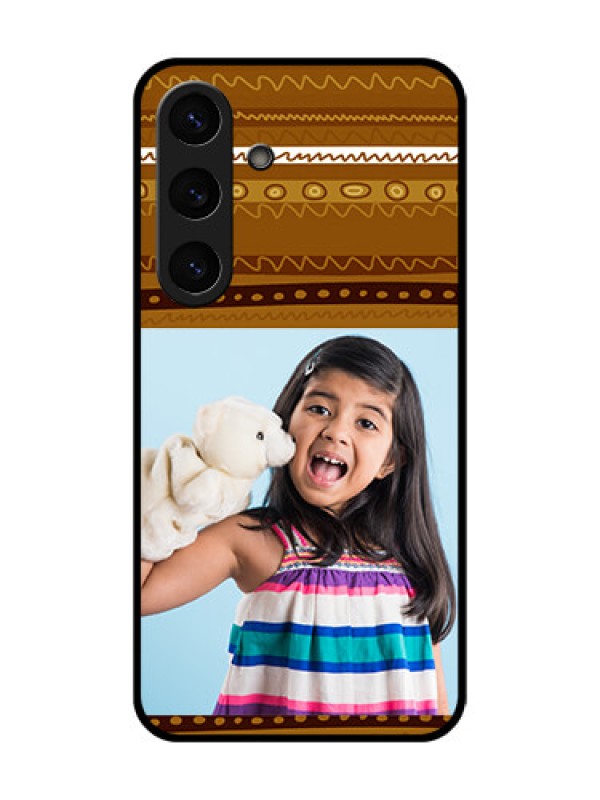 Custom Galaxy S25 Plus 5G Custom Metal Phone Case - Friends Picture Upload Design