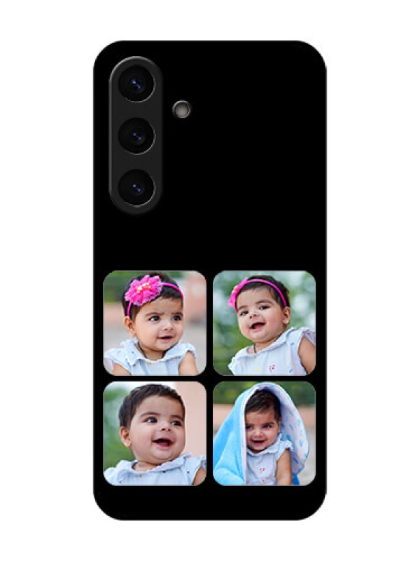 Custom Galaxy S25 Plus 5G Custom Metal Phone Case - Multiple Pictures Design