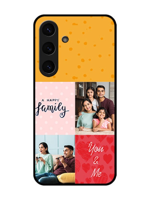 Custom Galaxy S25 Plus 5G Custom Metal Phone Case - Images With Quotes Design