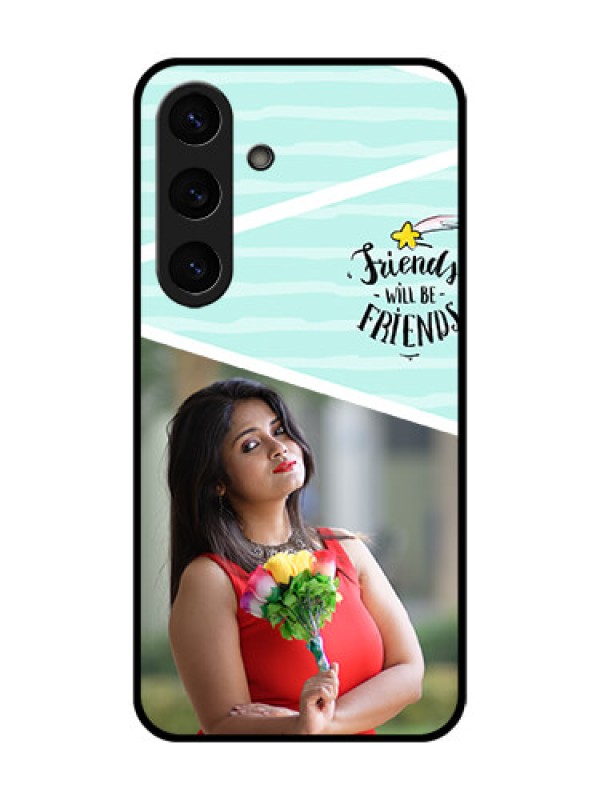 Custom Galaxy S25 Plus 5G Custom Metal Phone Case - Friends Picture Icon Design