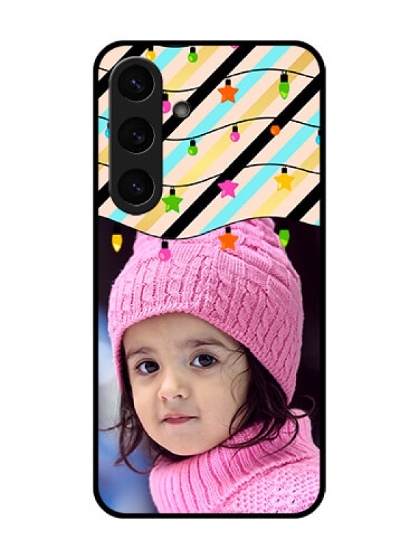 Custom Galaxy S25 Plus 5G Custom Metal Phone Case - Lights Hanging Design