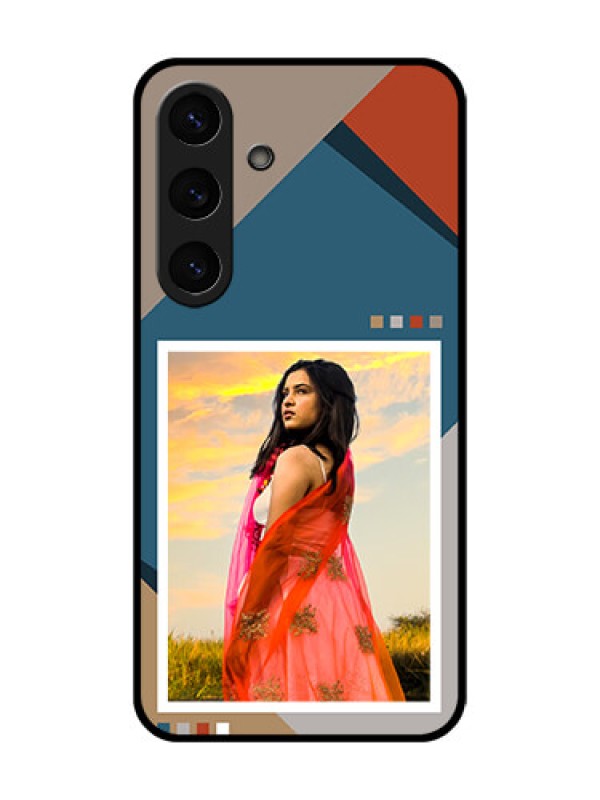 Custom Galaxy S25 Plus 5G Custom Metal Phone Case - Retro Color Pallet Design