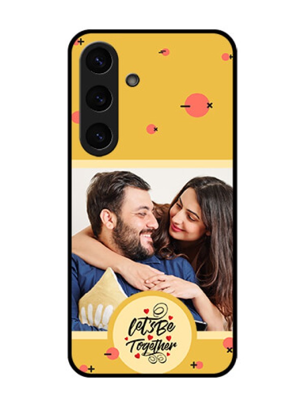 Custom Galaxy S25 Plus 5G Custom Metal Phone Case - Lets Be Together Design