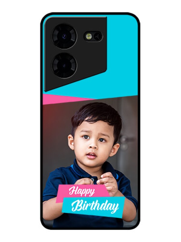 Custom Tecno Pova 5 Pro 5G Custom Metal Phone CaseImage Holder With 2 Color Design