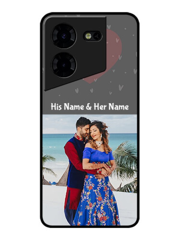 Custom Tecno Pova 5 Pro 5G Custom Metal Phone CaseBuy Love Design With Photo Online