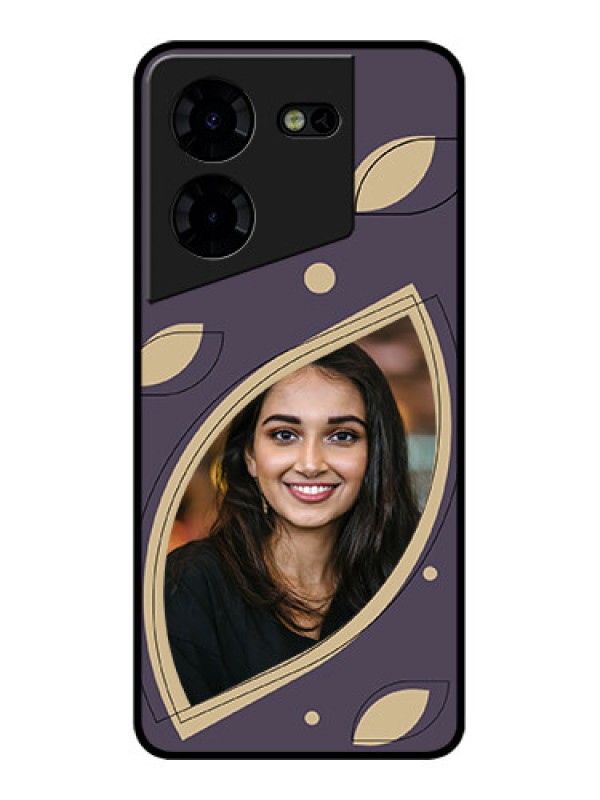 Custom Tecno Pova 5 Pro 5G Custom Metal Phone CaseFalling Leaf Design