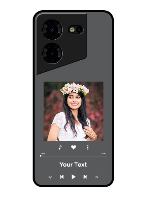Custom Tecno Pova 5 Pro 5G Custom Metal Phone CasePlay The Music Design