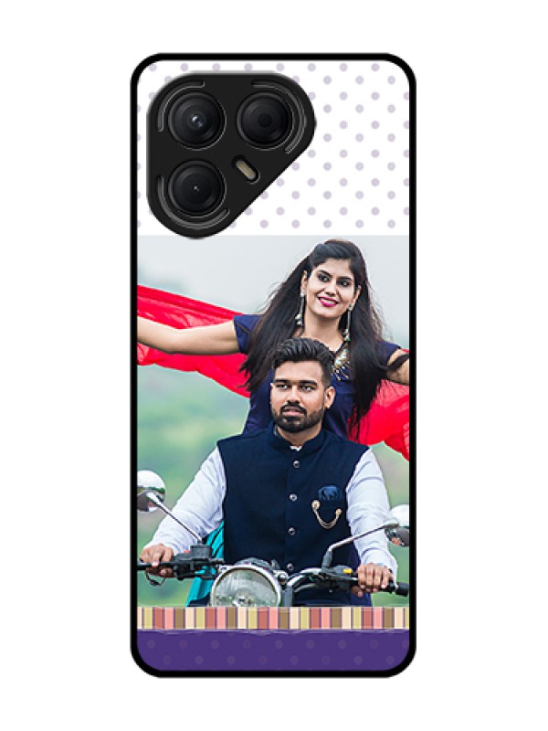 Custom Tecno Pova 7 5G Custom Metal Phone Case - Cute Family Design