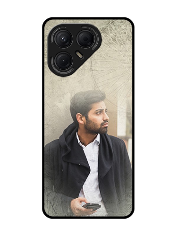 Custom Tecno Pova 7 5G Custom Metal Phone Case - With Vintage Design