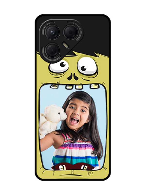 Custom Tecno Pova 7 5G Custom Metal Phone Case - Cartoon Monster Back Case Design