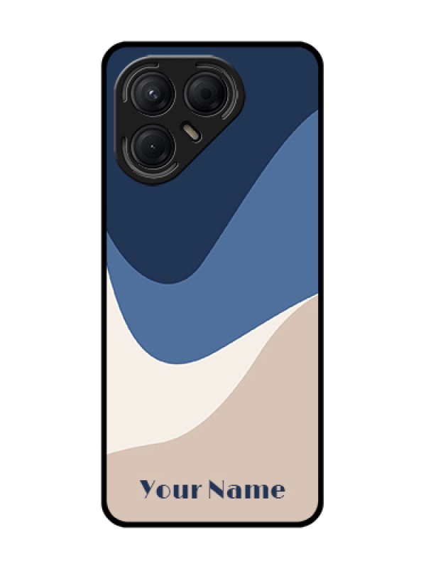 Custom Tecno Pova 7 5G Custom Metal Phone Case - Abstract Drip Art Design