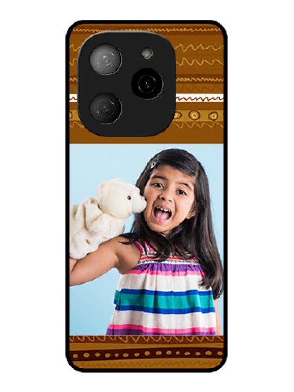 Custom Tecno Spark 20 Pro 5G Custom Metal Phone CaseFriends Picture Upload Design