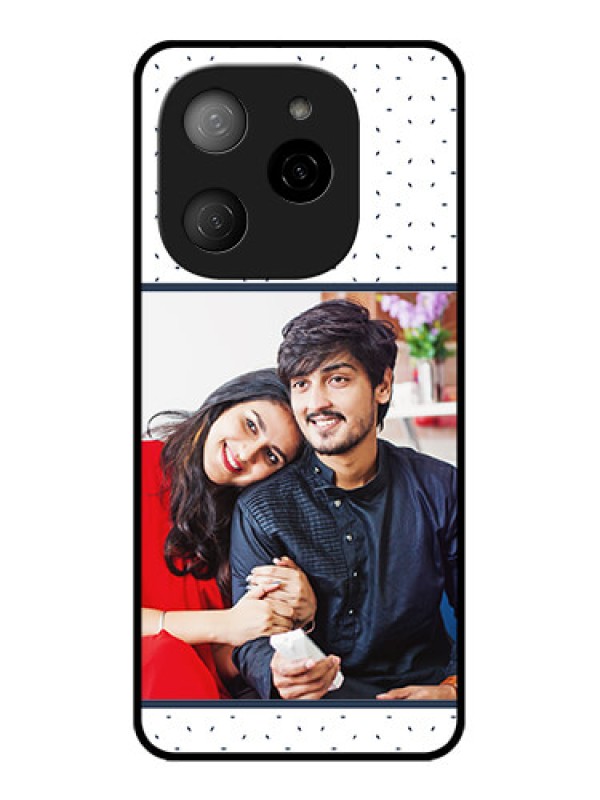 Custom Tecno Spark 20 Pro 5G Custom Metal Phone CasePremium Dot Design