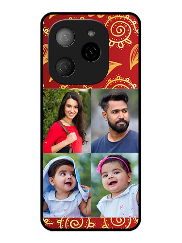 Custom Tecno Spark 20 Pro 5G Custom Metal Phone Case4 Image Traditional Design