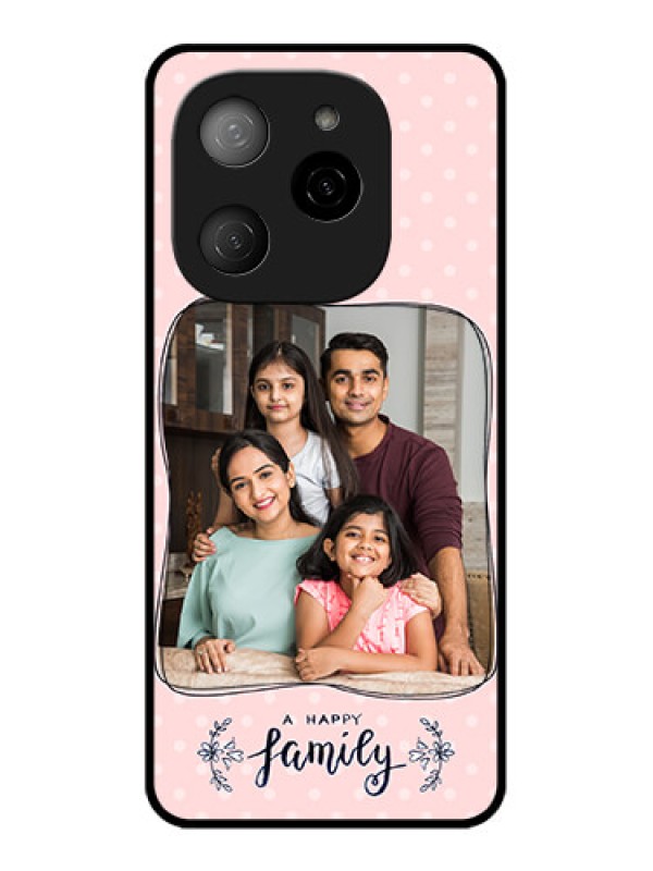 Custom Tecno Spark 20 Pro 5G Custom Metal Phone CaseFamily With Dots Design