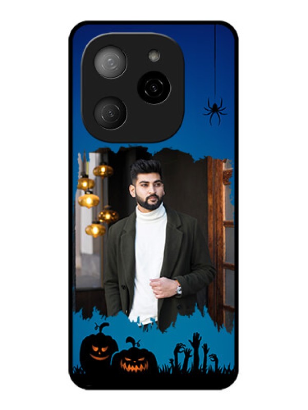 Custom Tecno Spark 20 Pro 5G Custom Metal Phone CaseWith Pro Halloween Design