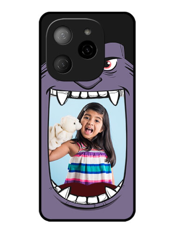 Custom Tecno Spark 20 Pro 5G Custom Metal Phone CaseAngry Monster Design