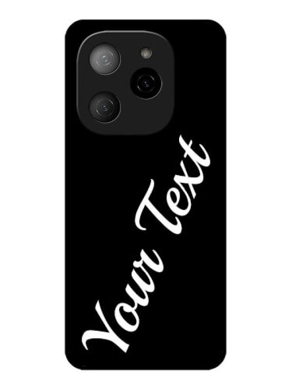 Custom Tecno Spark 20 Pro 5G Custom Metal Phone CaseWith Your Name Design