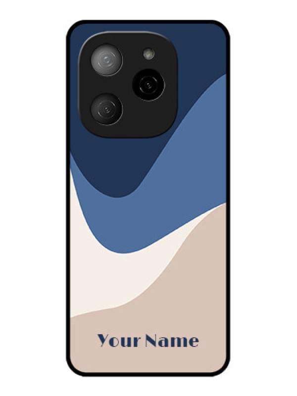 Custom Tecno Spark 20 Pro 5G Custom Metal Phone CaseAbstract Drip Art Design