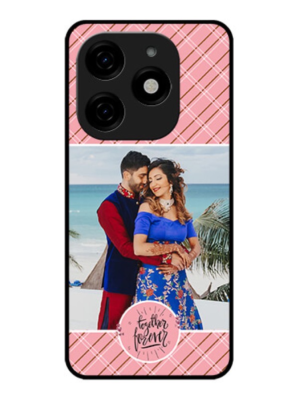 Custom Tecno Spark 20 Custom Metal Phone CaseTogether Forever Design