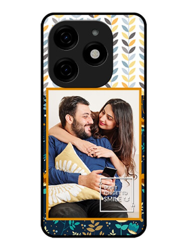 Custom Tecno Spark 20 Custom Metal Phone CasePattern Design
