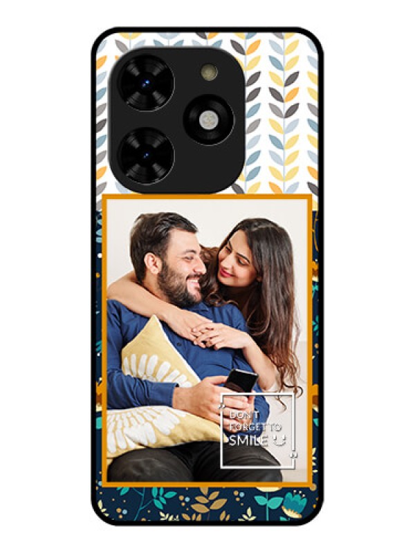 Custom Tecno Spark 20C Custom Metal Phone CasePattern Design