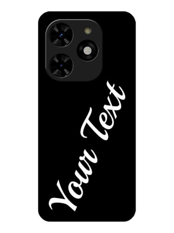 Custom Tecno Spark 20C Custom Metal Phone CaseWith Your Name Design