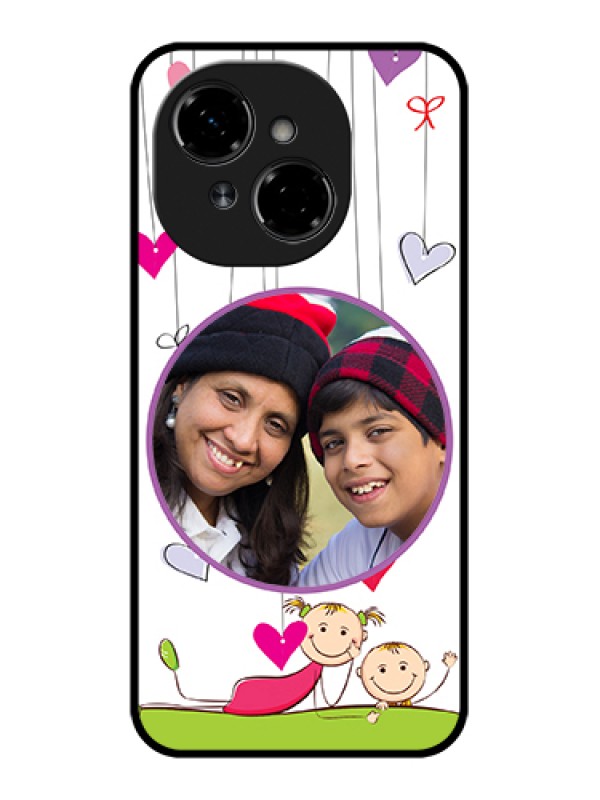 Custom Tecno Spark Go 1 Custom Metal Phone Case - Cute Kids Phone Case Design