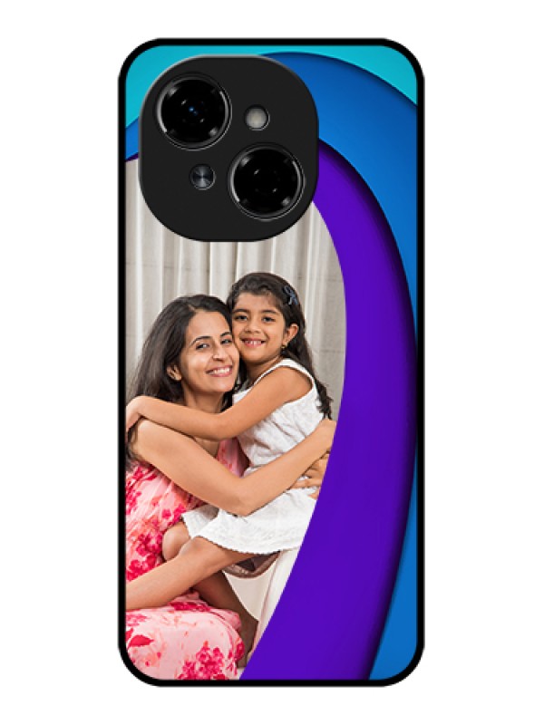 Custom Tecno Spark Go 1 Custom Metal Phone Case - Simple Pattern Design