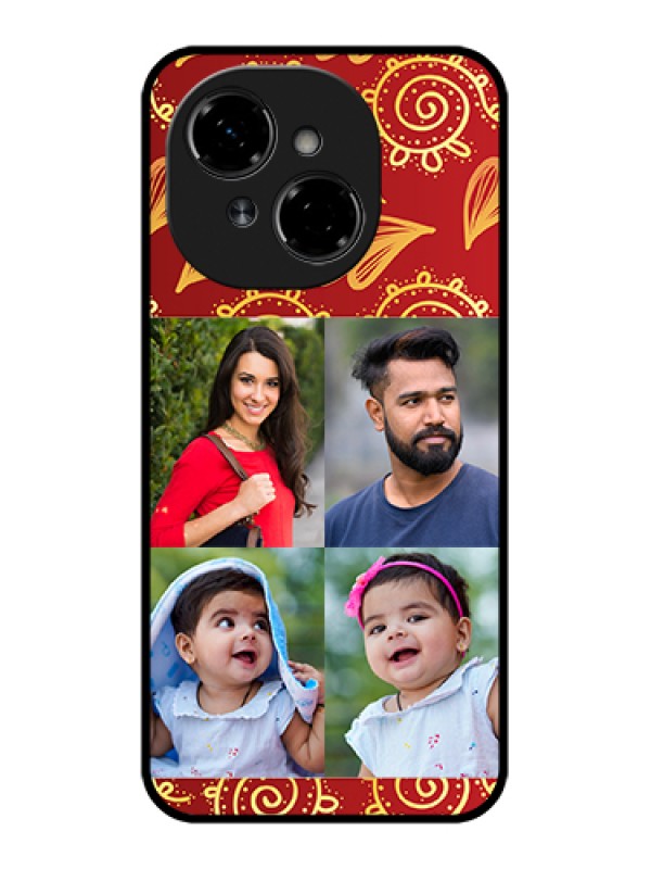 Custom Tecno Spark Go 1 Custom Metal Phone Case - 4 Image Traditional Design