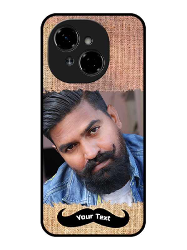Custom Tecno Spark Go 1 Custom Metal Phone Case - With Texture Design