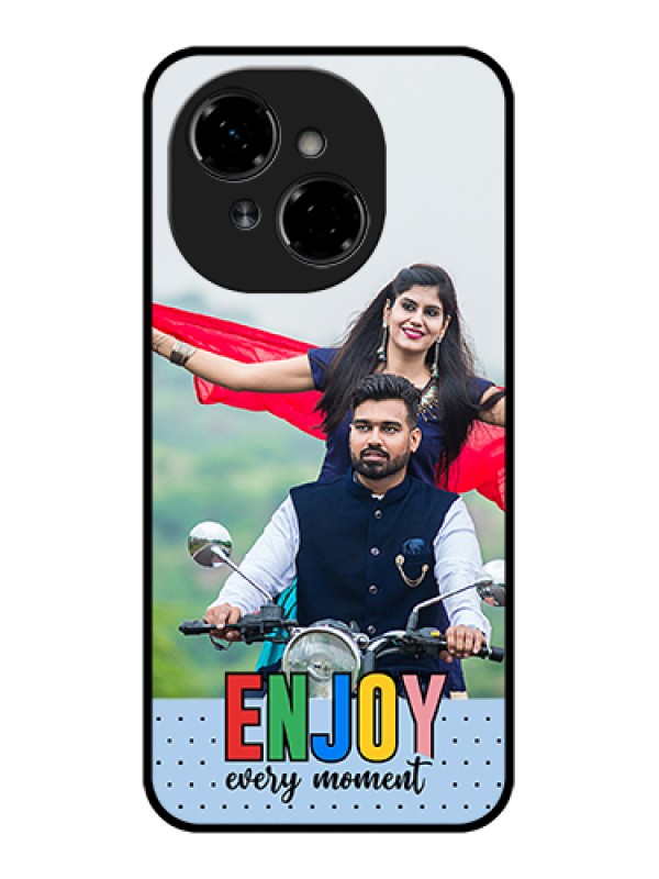 Custom Tecno Spark Go 1 Custom Metal Phone Case - Enjoy Every Moment Design