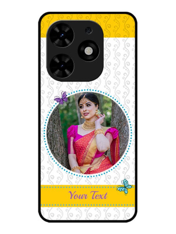 Custom Tecno Spark Go 2024 Custom Metal Phone CaseGirls Premium Case Design
