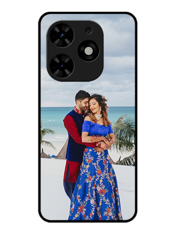 Custom Tecno Spark Go 2024 Custom Metal Phone CaseUpload Full Picture Design