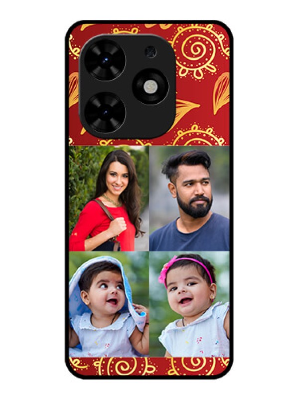 Custom Tecno Spark Go 2024 Custom Metal Phone Case4 Image Traditional Design