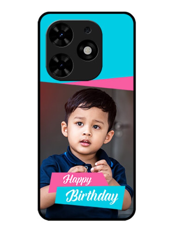 Custom Tecno Spark Go 2024 Custom Metal Phone CaseImage Holder With 2 Color Design