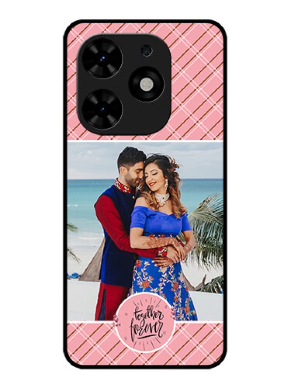 Custom Tecno Spark Go 2024 Custom Metal Phone CaseTogether Forever Design