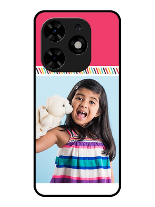 Custom Tecno Spark Go 2024 Custom Metal Phone CaseLine Art Design